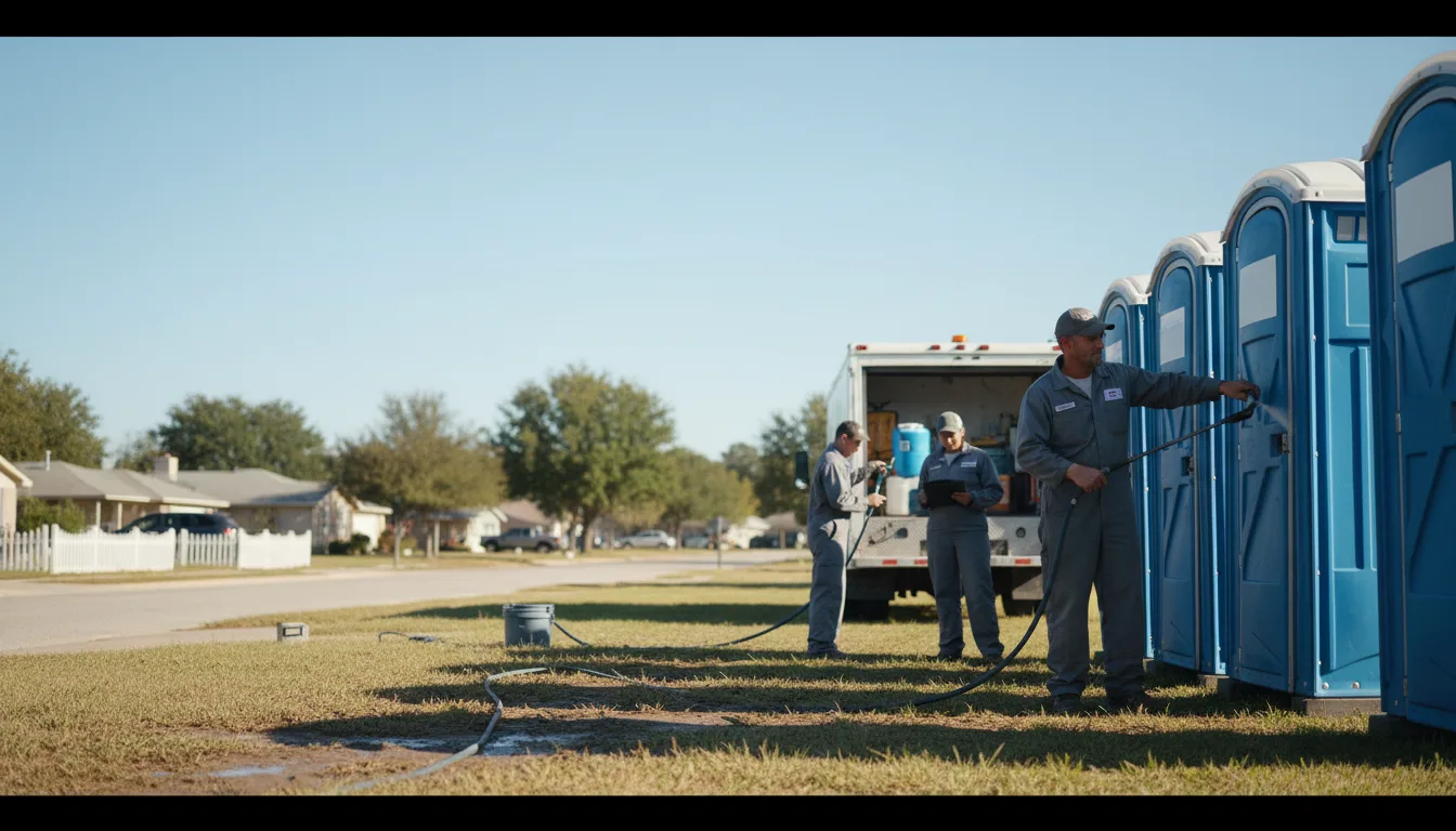 Long-Term Portable Toilet Rental in Graysville, GA near me